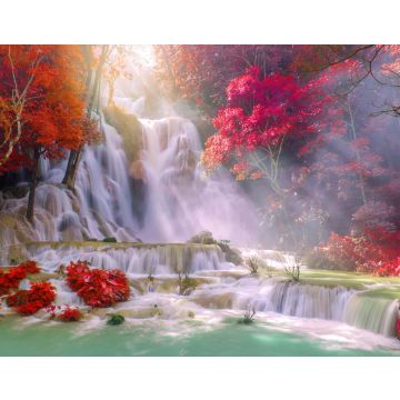 Lais Puzzle - Wasserfall im Regenwald (Tat Kuang Si Wasserfälle in Luang Prabang, Laos) - 40, 100, 200, 500, 1.000 & 2.000 Teile