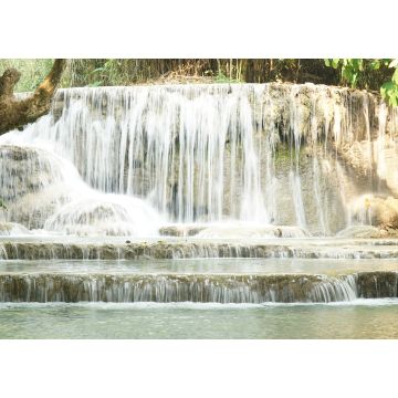 Lais Puzzle - Kuang Si Wasserfall und Teiche im tropischen Regenwald in Laos - 1.000 Teile