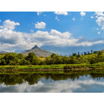 Lais Puzzle - Spiegelung von Wolken und Bergen in den Drakensbergen, Lesotho, Südafrika - 40, 100, 200, 500, 1.000 & 2.000 Teile