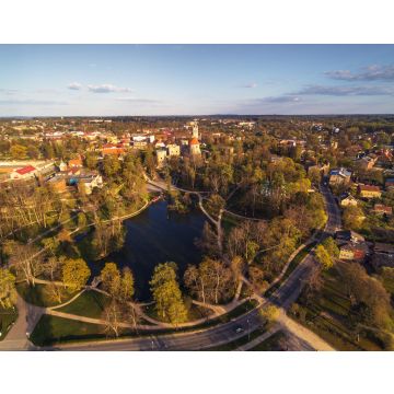Lais Puzzle - Cesis Stadt im Abendlicht, Lettland - 40, 100, 200, 500, 1.000 & 2.000 Teile