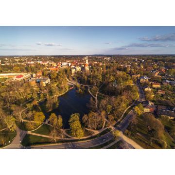 Lais Puzzle - Cesis Stadt im Abendlicht, Lettland - 1.000 Teile
