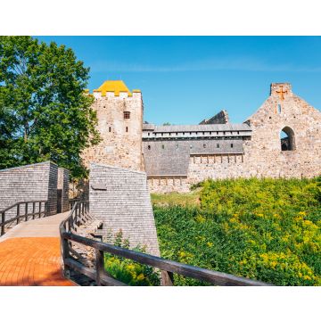 Lais Puzzle - Burg des Livländischen Ordens, Ruinen in Sigulda, Lettland - 40, 100, 200, 500, 1.000 & 2.000 Teile