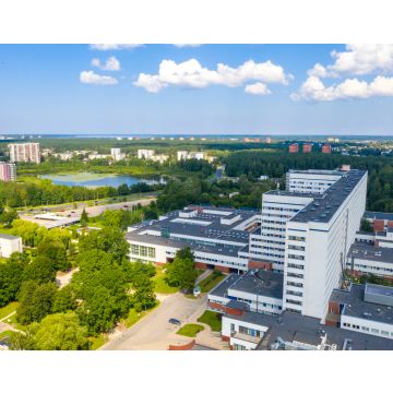 Lais Puzzle - Luftaufnahme des modernen Gebäudes in Riga. Das Gailezers-Krankenhaus in Riga - 40, 100, 200, 500, 1.000 & 2.000 Teile