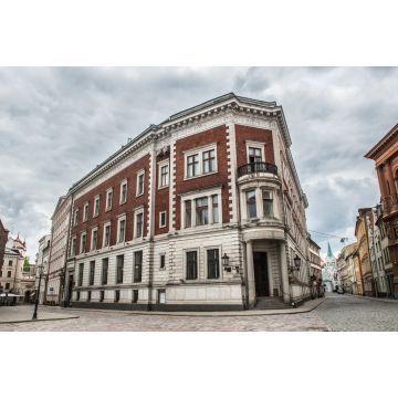 Lais Puzzle - Blick auf leere Domplatz Straße, wegen Covid-19 Quarantäne in Riga - 2.000 Teile