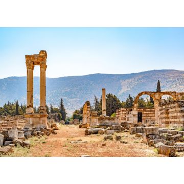 Lais Puzzle - Die Umayyadenstadt Anjar im Libanon. Sie liegt etwa 50 km östlich von Beirut und wurde 1984 von der UNESCO zum Weltkulturerbe erklärt. - 1.000 Teile