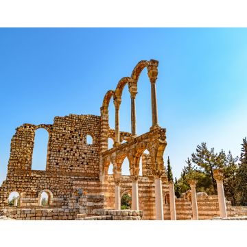 Lais Puzzle - Großer Palast des Umayyaden-Palastes in Anjar im Libanon. Er liegt etwa 50 km östlich von Beirut und wurde 1984 von der UNESCO zum Weltkulturerbe ernannt. - 40, 100, 200, 500, 1.000 & 2.000 Teile