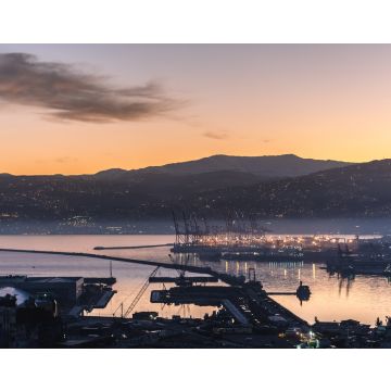 Lais Puzzle - Sonnenaufgang über dem Hafen von Beirut, der Hauptstadt des Libanon - 40, 100, 200, 500, 1.000 & 2.000 Teile
