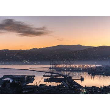 Lais Puzzle - Sonnenaufgang über dem Hafen von Beirut, der Hauptstadt des Libanon - 1.000 Teile