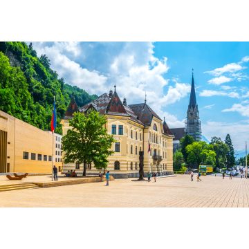 Lais Puzzle - Kathedrale St. Florin, altes und neues Parlament in Vaduz, Liechtenstein - 2.000 Teile