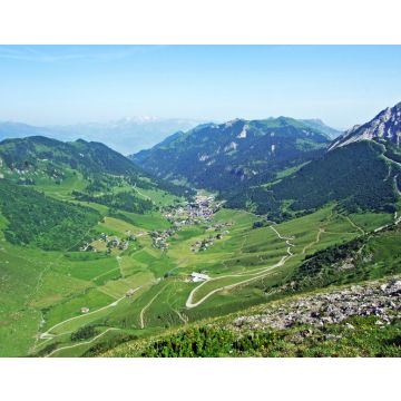 Lais Puzzle - Blick auf das Malbuntal und das Skigebiet Malbun von den Hängen der Liechtensteiner Alpen - Malbun, Liechtenstein - 40, 100, 200, 500, 1.000 & 2.000 Teile