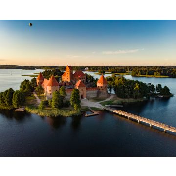 Lais Puzzle - Luftaufnahme der Burg der Insel Trakai in Trakai, Litauen - 40, 100, 200, 500, 1.000 & 2.000 Teile