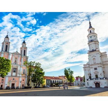 Lais Puzzle - Altstadt von Kaunas mit dem Rathaus von Kanusa, Litauen - 40, 100, 200, 500, 1.000 & 2.000 Teile