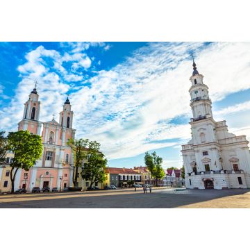 Lais Puzzle - Altstadt von Kaunas mit dem Rathaus von Kanusa, Litauen - 2.000 Teile