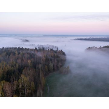 Lais Puzzle - Schöner nebliger Morgen in einer litauischen Landschaft - 40, 100, 200, 500, 1.000 & 2.000 Teile