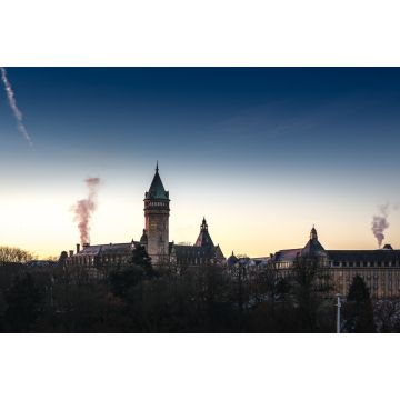 Lais Puzzle - Die Skyline über dem Petrus-Tal in Luxemburg-Stadt - 2.000 Teile