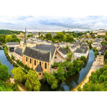Lais Puzzle - Luxemburg Stadtbild, Kirche am Fluss, Panorama - 1.000 Teile