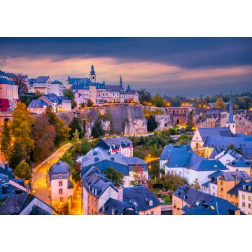 Lais Puzzle - Luxemburg - Stadtteil Grund im Alzette-Tal, Luxemburg-Stadt - 1.000 Teile