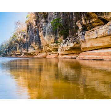 Lais Puzzle - Beeindruckende Steinformationen, die sich im Manambolo-Fluss spiegeln, Tsingy de Bemaraha Strict Nature Reserve, Madagaskar - 40, 100, 200, 500, 1.000 & 2.000 Teile