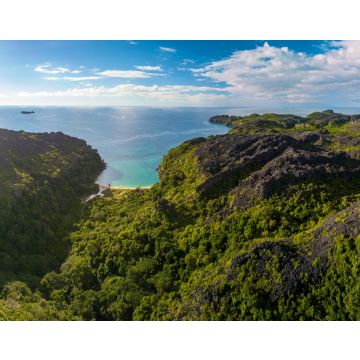Lais Puzzle - Drohnen-Panorama einer unberührten, unbewohnten Insel mit bizarren Tsingy-Felsformationen/ Madagaskar/ Nosy Hara - 40, 100, 200, 500, 1.000 & 2.000 Teile