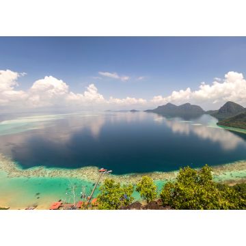 Lais Puzzle - Luftaufnahme der tropischen Insel Bohey Dulang in der Nähe von Siapdan Island, Sabah Borneo, Malaysia - 1.000 Teile