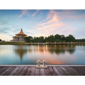 Lais Puzzle - Sarawak State Legislative Assembly (Dewan Undangan Negeri), Kuching, Sarawak, Malaysia. (Weichzeichner, leichte Bewegungsunschärfe) - 40, 100, 200, 500, 1.000 & 2.000 Teile