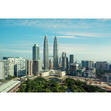 Lais Puzzle - Skyline von Kuala Lumpur am Morgen, Malaysia, Kuala Lumpur ist die Hauptstadt von Malaysia - 2.000 Teile