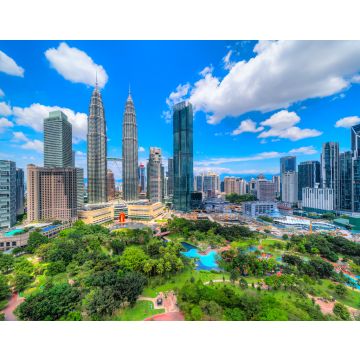 Lais Puzzle - Kuala Lumpur, Malaysia. Die Zwillingstürme und der KLCC-Park - 40, 100, 200, 500 & 1.000 Teile