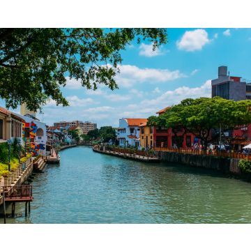 Lais Puzzle - Die Altstadt von Malakka und der Malakka-Fluss. UNESCO-Weltkulturerbe in Malaysia - 40, 100, 200, 500, 1.000 & 2.000 Teile