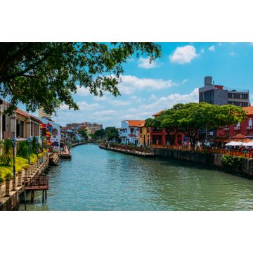 Lais Puzzle - Die Altstadt von Malakka und der Malakka-Fluss. UNESCO-Weltkulturerbe in Malaysia - 2.000 Teile