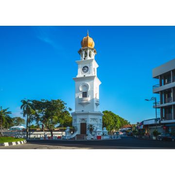 Lais Puzzle - Jubiläums-Uhrenturm in George Town, Penang, Malaysia - 1.000 Teile