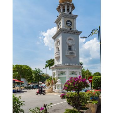 Lais Puzzle - Queen Victoria Memorial Uhrenturm, George Town, Penang, Malaysia - 40, 100, 200, 500, 1.000 & 2.000 Teile