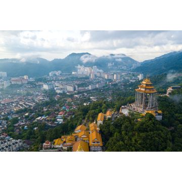 Lais Puzzle - Luftaufnahme des Kek Lok Si-Tempels auf der Insel Penang, Malaysia - 2.000 Teile