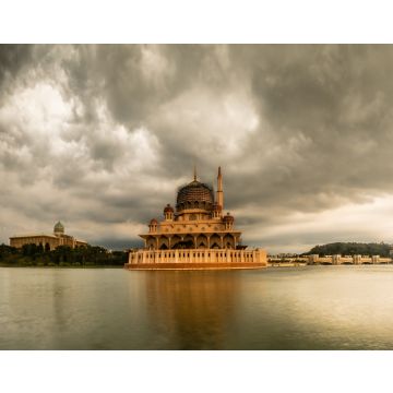 Lais Puzzle - Putrajaya, Malaysia- Die Putra Moschee, die Hauptmoschee von Putrajaya und berühmtes Wahrzeichen - 40, 100, 200, 500, 1.000 & 2.000 Teile