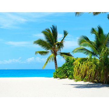 Lais Puzzle - Panoramablick auf einen schönen sonnigen Tag am Sandstrand auf den Malediven - 40, 100, 200, 500, 1.000 & 2.000 Teile