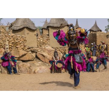 Lais Puzzle - Traditionelle Dogon-Holzmaske, Mali, Westafrika - 2.000 Teile