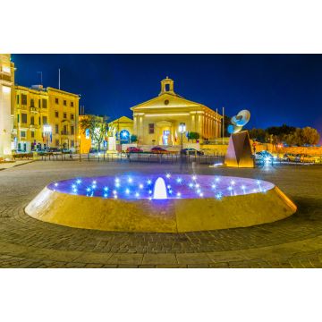 Lais Puzzle - Nachtansicht der maltesischen Börse in Valletta - 2.000 Teile