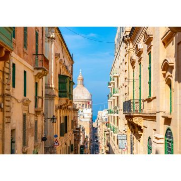 Lais Puzzle - Schöne enge Gassen der Altstadt von Valletta auf Malta - 1.000 Teile