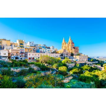 Lais Puzzle - Stadtansicht von Mellieha auf Malta - 2.000 Teile