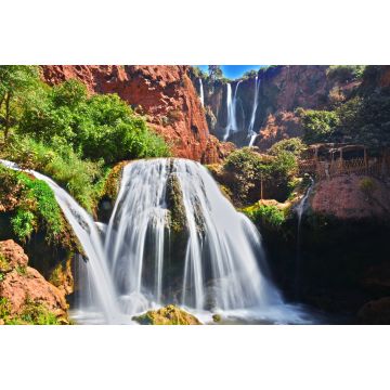 Lais Puzzle - Ouzoud-Wasserfälle in der Nähe des Grand-Atlas-Dorfes Tanaghmeilt in Marokko - 2.000 Teile