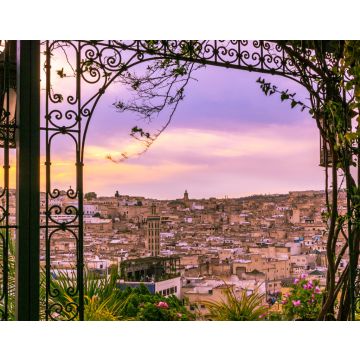 Lais Puzzle - Magisches Fenster zum Sonnenuntergang in Fez, Marokko - 40, 100, 200, 500, 1.000 & 2.000 Teile