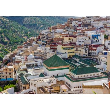 Lais Puzzle - Landschaft der heiligen Stadt Moulay Idriss, Marokko - 1.000 Teile