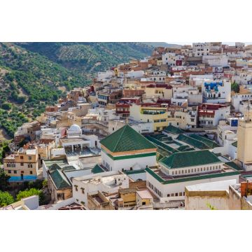 Lais Puzzle - Landschaft der heiligen Stadt Moulay Idriss, Marokko - 2.000 Teile