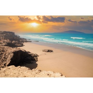 Lais Puzzle - Wunderschöner Sonnenuntergang, der den Strand von Agadir an der Atlantikküste in Marokko beleuchtet - 2.000 Teile