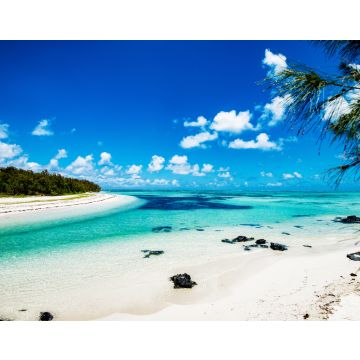 Lais Puzzle - Schönes Panorama einer tropischen Insel. Paradiesischer Strand auf Mauritius - 40, 100, 200, 500, 1.000 & 2.000 Teile