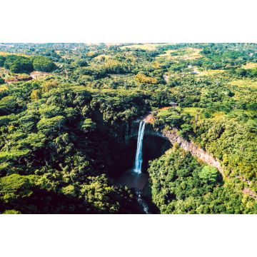 Lais Puzzle - Luftaufnahme des Chamarel-Wasserfalls auf Mauritius - 2.000 Teile