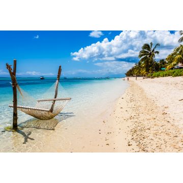 Lais Puzzle - Tropischer Strand mit Palmen und Hängematte, The Morne, Mauritius - 2.000 Teile