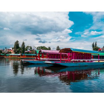 Lais Puzzle - Bunte mexikanische Trajineras auf dem See von Xochimilco - 40, 100, 200, 500, 1.000 & 2.000 Teile