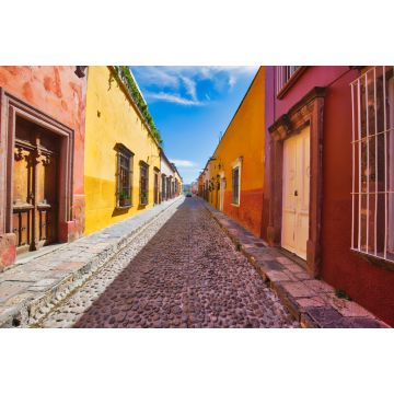 Lais Puzzle - Mexiko, Bunte Gebäude und Straßen von San Miguel de Allende im historischen Stadtzentrum - 2.000 Teile