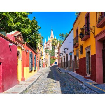 Lais Puzzle - Mexiko, Bunte Gebäude und Straßen von San Miguel de Allende im historischen Stadtzentrum - 40, 100, 200, 500, 1.000 & 2.000 Teile
