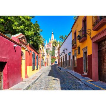 Lais Puzzle - Mexiko, Bunte Gebäude und Straßen von San Miguel de Allende im historischen Stadtzentrum - 1.000 Teile